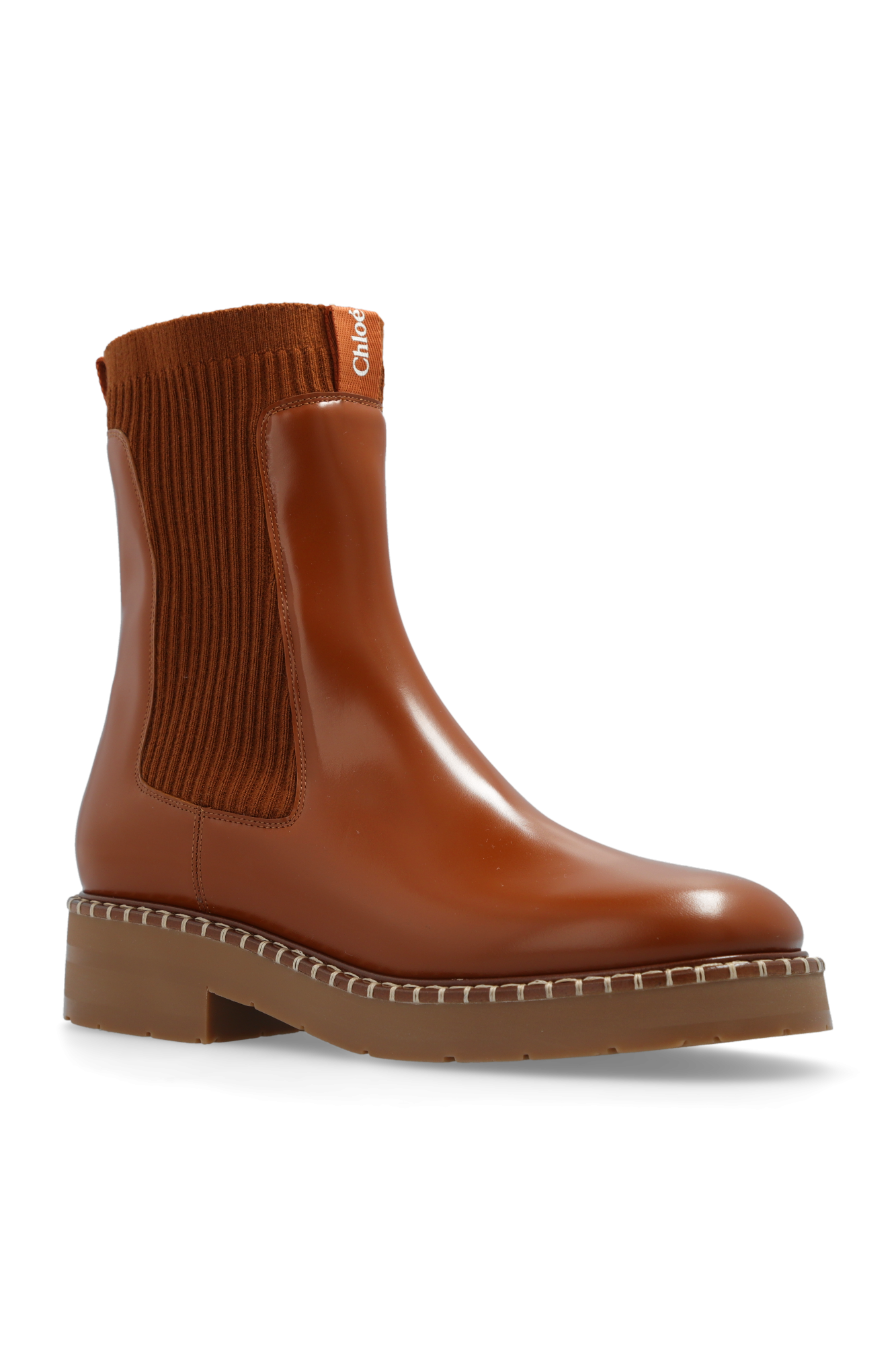 Chloe discount boots brown